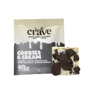 Crave - Crave - Mini Cookies and Cream Chocolate 10mg