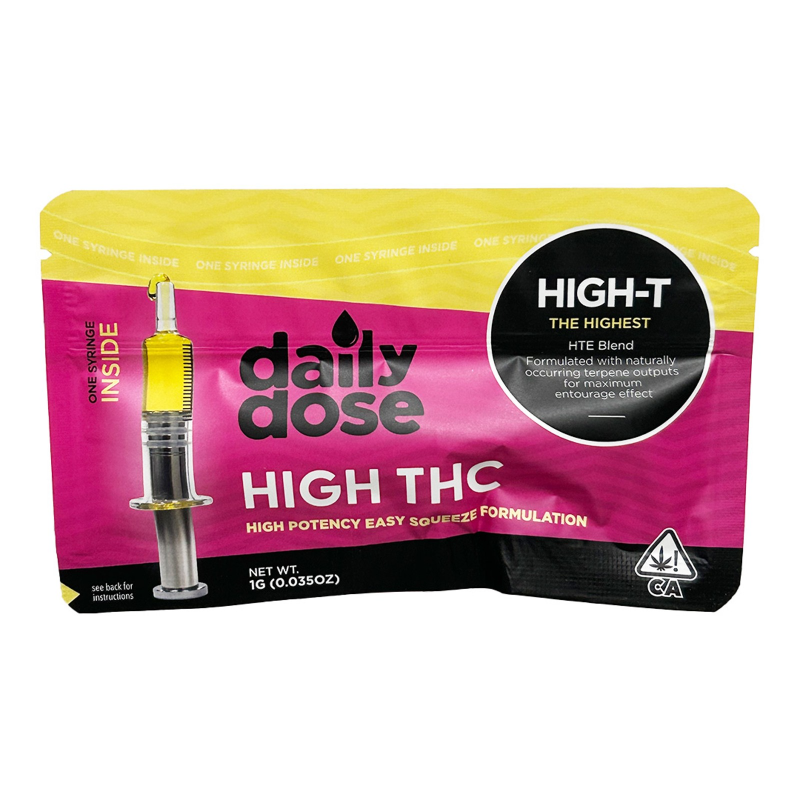 Daily Dose - High T Syringe 1g - Belmont Dispensary Menu ...