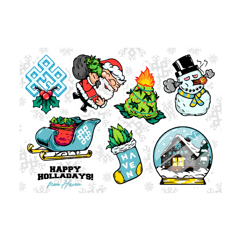 Haven - Haven - Limited Edition - Kushmas Sticker Sheet Main Image
