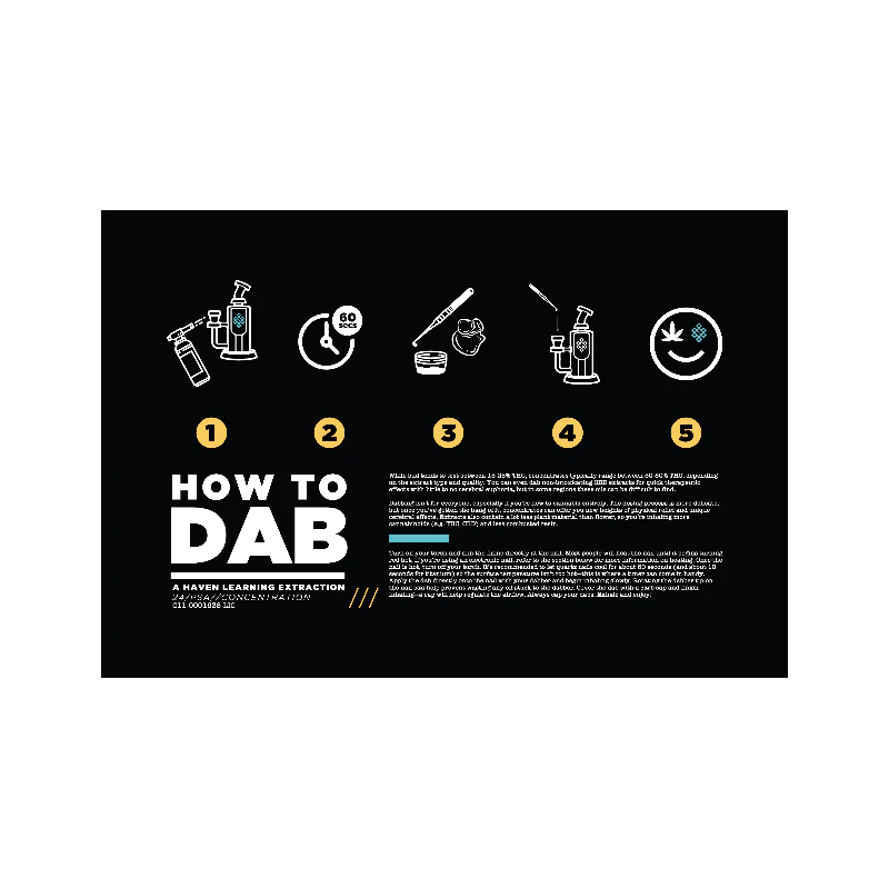 Haven - Haven - Limited Edition - How To Dab Mat Main Image