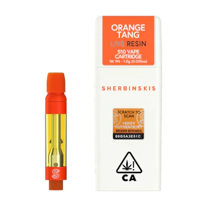 Sherbinskis - Sherbinskis - Orange Tang Live Resin Vape 1g