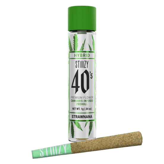 STIIIZY - Stiiizy - Strawnana - 40's 1g Pre-Roll Main Image