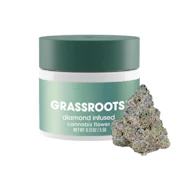 Grassroots Dark Heart - Foreign Kush Mints - Infused Flower - 3.5g