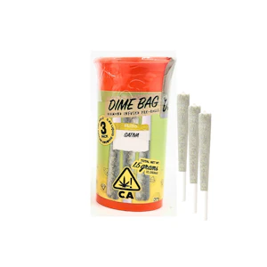 DIME BAG - Sonic Screwdriver | Infused Preroll .5g (3pk) | Dime Bag
