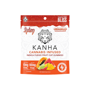 Fuego Fruit Cup Indica Gummies | 100mg | KNH