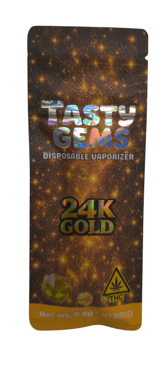 Tasty Gems - 24K Gold - .5g Disposable - Tasty Gems Main Image