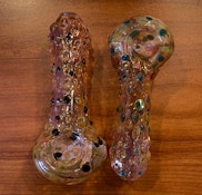 24K Fume & Color Dot Bumpy Pipe - WDR