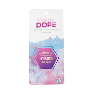 PRETTY DOPE - Pretty Dope - 24k Gold Vape 1g
