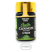 Jeeter - Baby Cannon Live Resin - Kona Gold - Infused Preroll Pack - 3pk - 1.5g