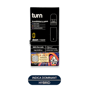 TURN - Turn - Live Resin - Brambleberry - Vape Pod - 1.0g