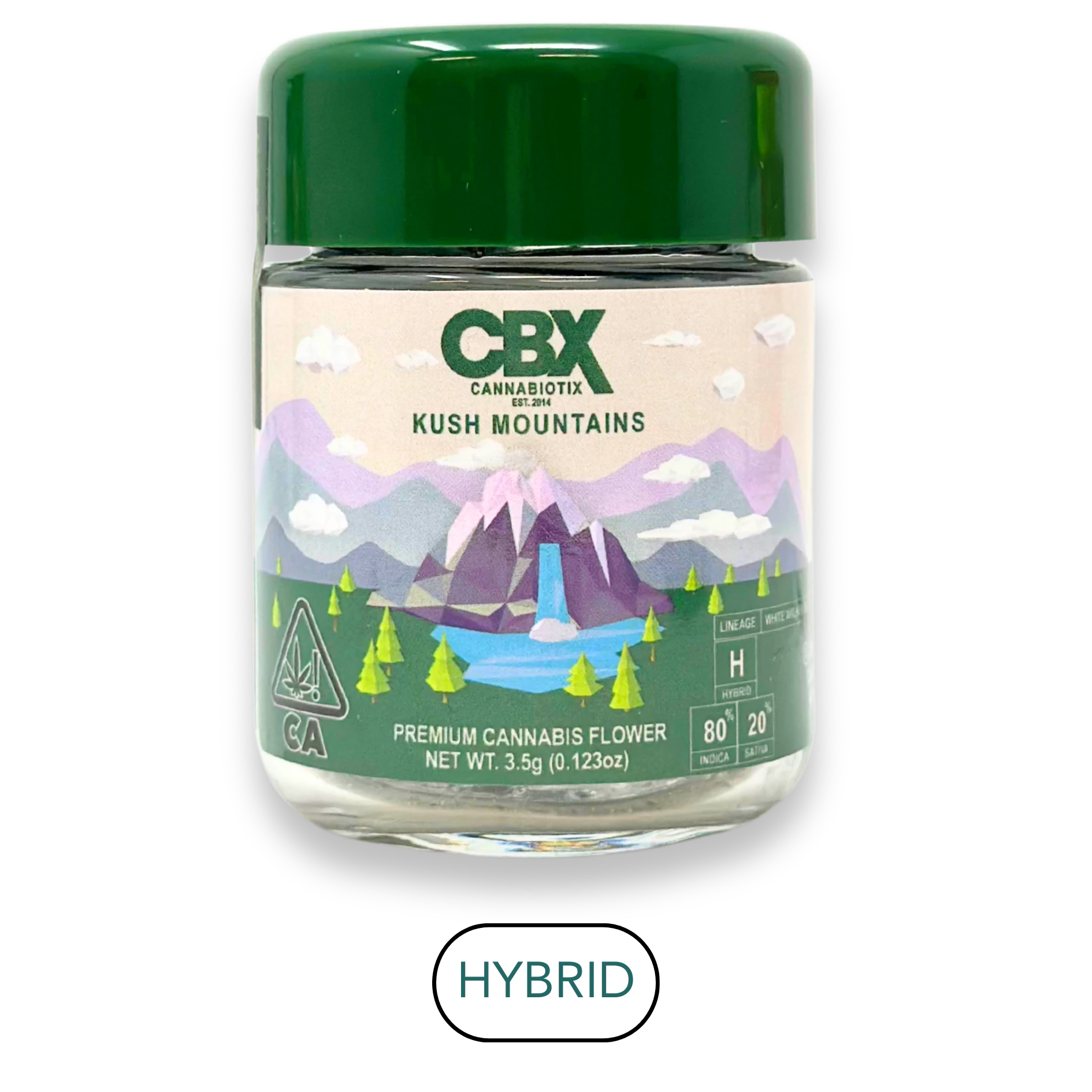 CBX: Cannabiotix - CBX - Kush Mountains - Flower - 3.5g Main Image
