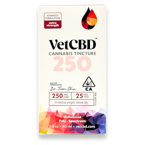 VETCBD - Vet CBD - Extra Strength - Tincture - 250mg - 2oz