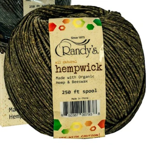 Sacred Roots - Randy's All Natural Hemp Wick 250FT ND #46271