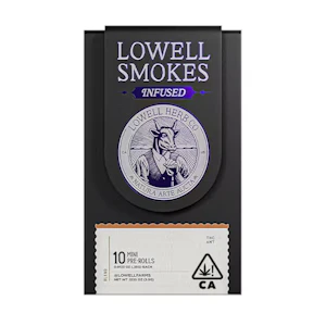 Lowell - [Lowell] Infused Preroll 10 Pack - 4g - The Zen (H)