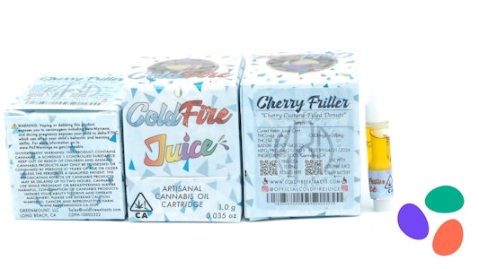 COLDFIRE EXTRACTS - Cherry Fritter - Cured Resin - 1g (H) - Cold Fire x KRD