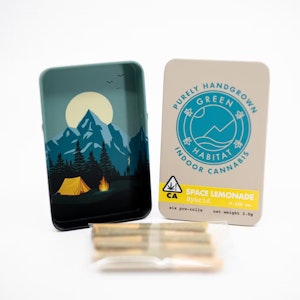 GREEN HABITAT - Green Habitat Space Lemonade 5pk Prerolls