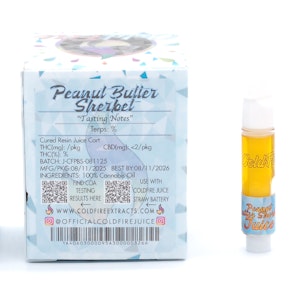 COLDFIRE EXTRACTS - Peanut Butter Sherbet - Cured Resin - 1g (H) - Cold Fire x Lumpy's