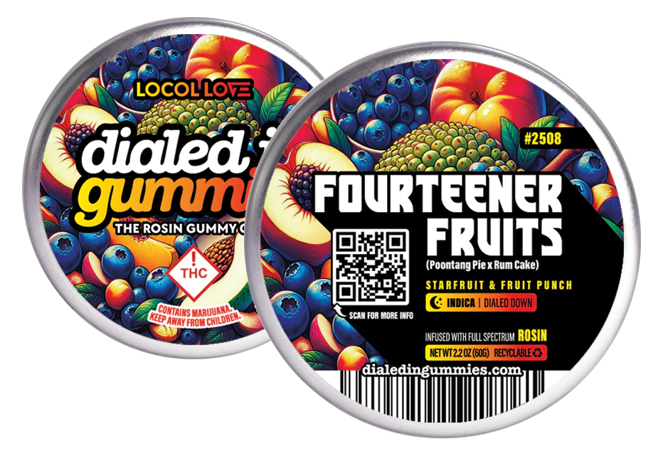 Dialed In - Dialed In - Gummies - Fourteener Fruits (I) - 100mg Main Image