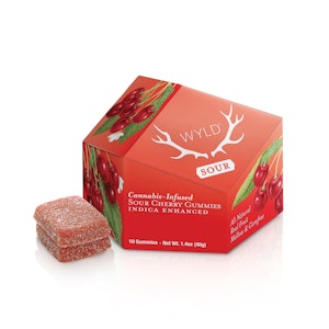 WYLD - Wyld | Gummies (10ct) | Sour Cherry | 100mg