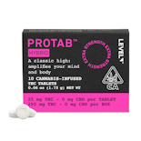 250mg THC HYBRID ProTab (25mg - 10 pack) - Level