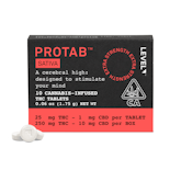 250mg THC SATIVA ProTab (25mg - 10 pack) - Level