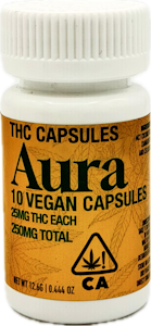 Aura - THC 250mg 10 Pack Capsules - Aura