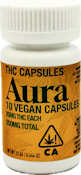 THC 250mg 20 Pack Capsules - Aura