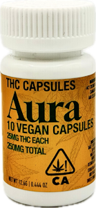 Aura - THC 250mg 10 Pack Capsules - Aura