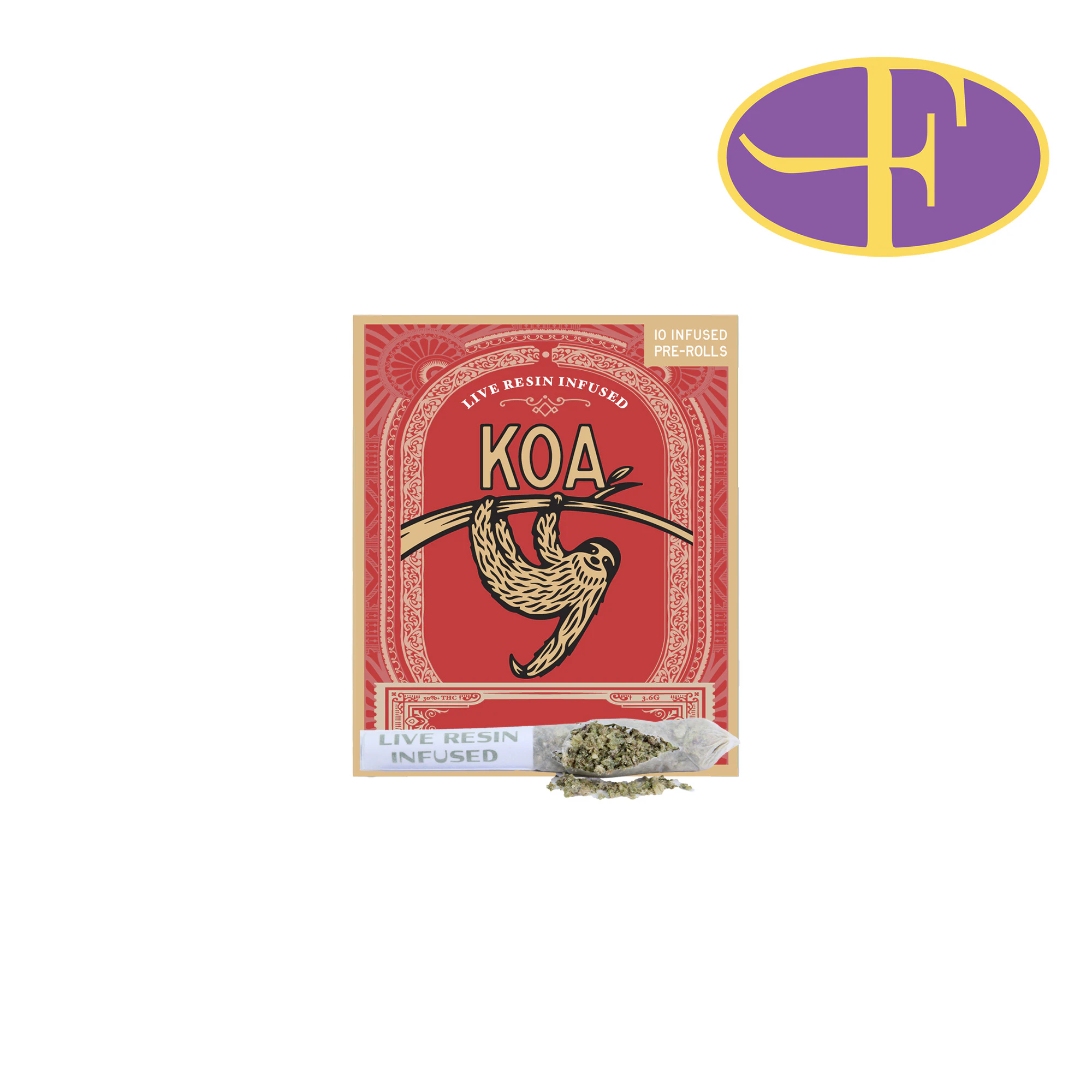 dompen™ & Koa - XJ-13 Live Resin Infused Pre-Roll Pack (10pk) Main Image