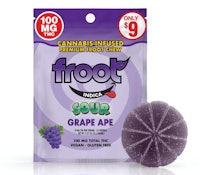 SINGLE - SOUR GRAPE 100MG - FROOT