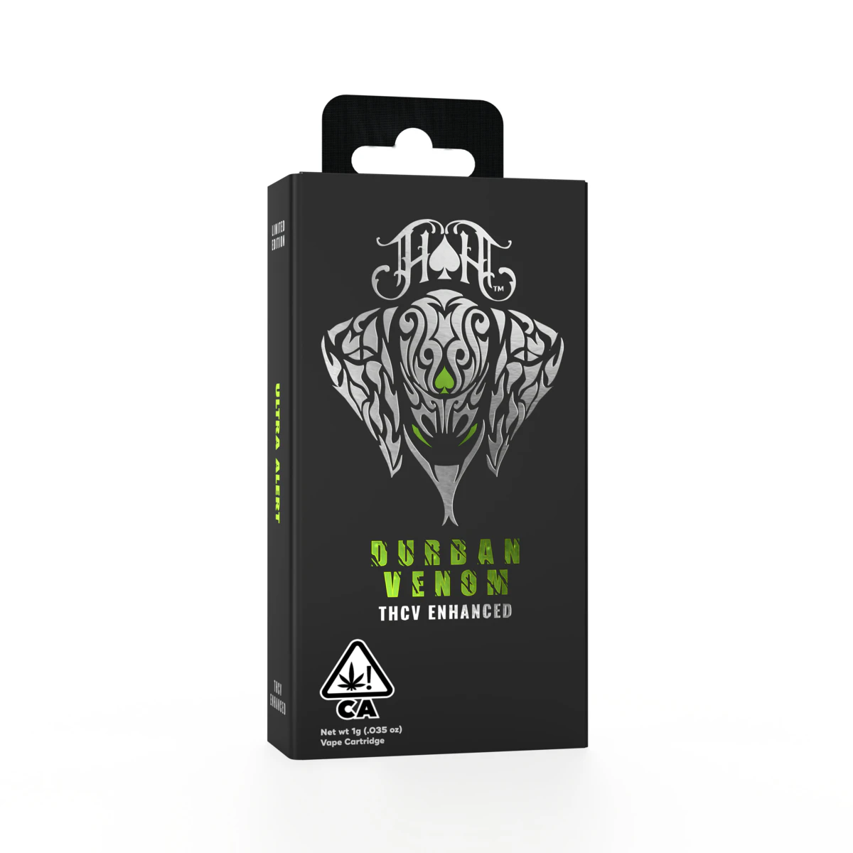 Heavy Hitters - Heavy Hitters Durban Venom 3:1 THC THCV Vape Cart 1g Main Image