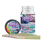 Lift Tickets 5pk Prerolls - Rainbow Zlushi 37%