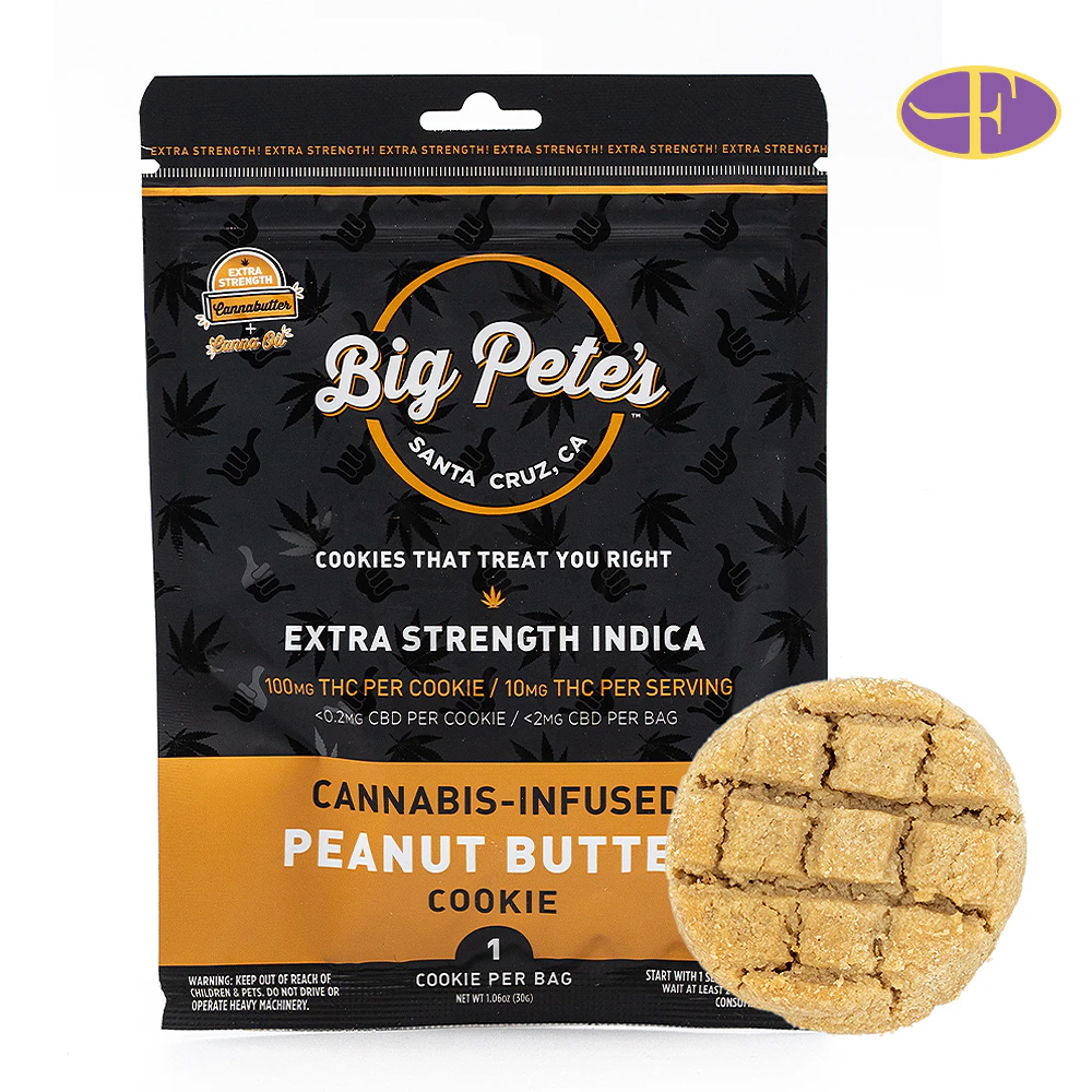 Big Pete's Treats - Extra Strength Peanut Butter Cookie (Single) Main Image