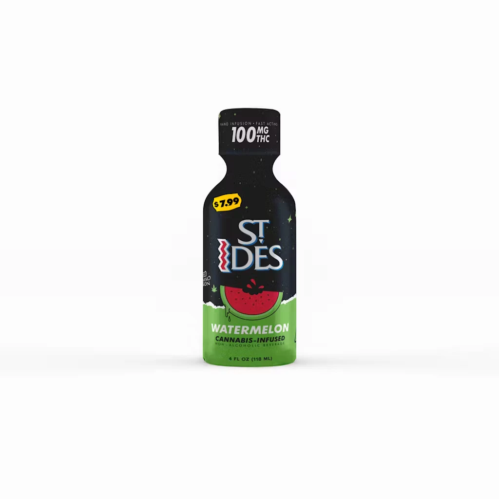 ST IDES - St. Ides Watermelon 4oz 100mg Shot Drink Main Image