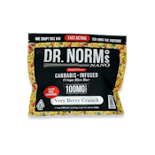 Dr. Norms - Very Berry Crunch - Rice Krispy - 100mg