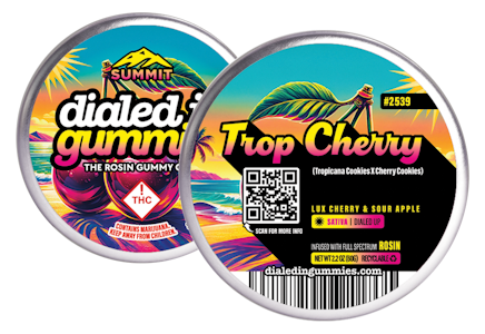 Dialed In - Dialed In - Gummies - Trop Cherry (S) - 100mg