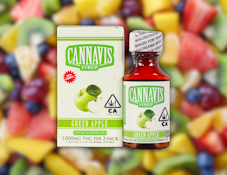 Cannavis - Strawberry Cannabis Syrup 2 Pack (1000mg)