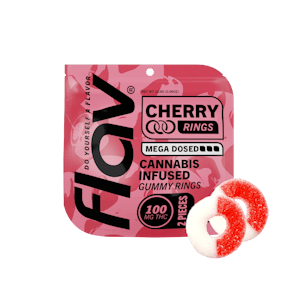 FLAV - Megadose Rings - Cherry - 100mg