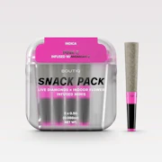 BOUTIQ | Snack Pack | Pink-Z x Midnight-Z | 2.5G 5PK Infused Prerolls