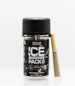 5 PACK - ICE PACKS - PEACHES & CREAM .5G - ROVE