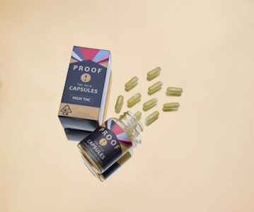 PROOF - Proof | High THC Capsules 30ct |1000mg