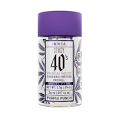 [STIIIZY] INFUSED PREROLL 5 PACK - 2.5G - 40S PURPLE PUNCH (I)