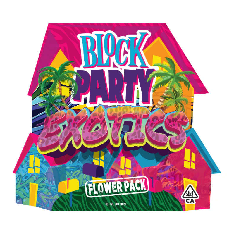 BLOCK PARTY EXOTICS - Block Party Exotics - Strawberry Gushers 28g Main Image