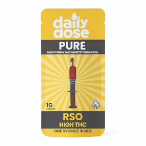 Daily Dose - Daily Dose - Pure RSO Syringe 1g