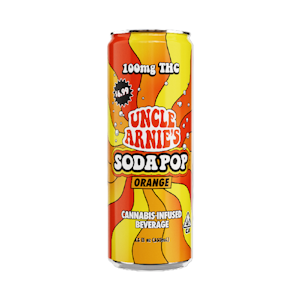 UNCLE ARNIE'S - Uncle Arnie's - Orange Soda 12oz 100mg