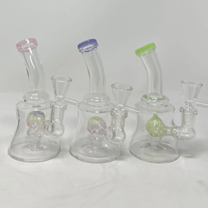 Dragon Cartel - Dragon Cartel - 6 in. Round Perc Mini Rig