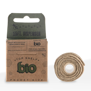 BIO Glass - BIO Glass - Natural Beeswax Hemp Wick w/ Built-In Blade 15ft