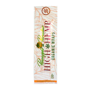 High Hemp - High Hemp - Pineapple Organic Hemp Blunt Wraps 2pk