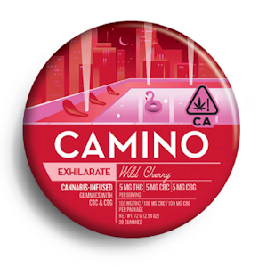 Camino - Camino - Wild Cherry Gummies 1:1:1 THC:CBC:CBG 100mg