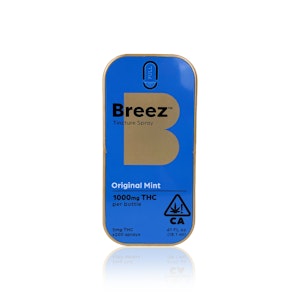 BREEZ - BREEZ - Tincuture - Original Mint Spray - 1000 MG